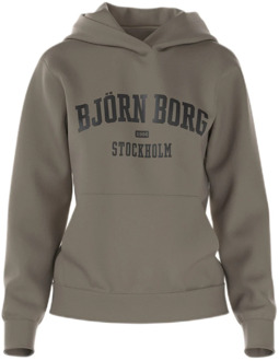 Borg Essential Sweater Met Capuchon Dames beige