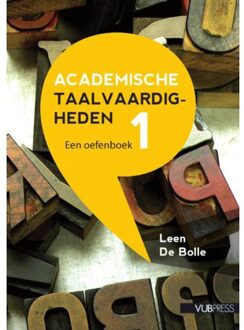 Borgerhoff & Lamberigts Academische Taalvaardigheden I - Boek Leen De Bolle (9054877278)