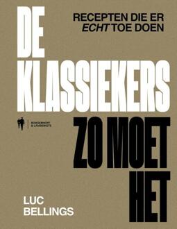 Borgerhoff & Lamberigts De Klassiekers, Zo Moet Het - Luc Bellings