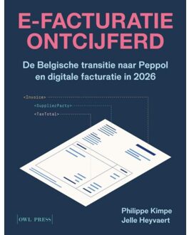 Borgerhoff & Lamberigts E-Facturatie Ontcijferd - Philippe Kimpe