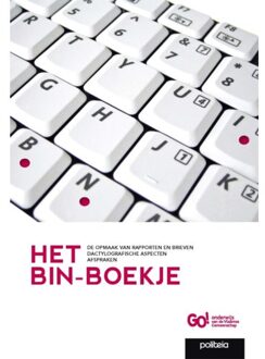 Borgerhoff & Lamberigts Het Bin-boekje