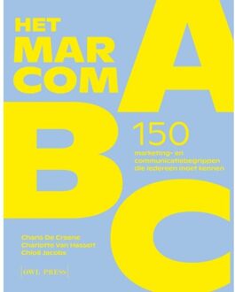 Borgerhoff & Lamberigts Het Marcom-Abc - Charlotte Van Hasselt