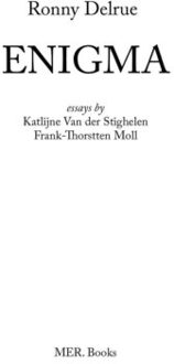 Borgerhoff & Lamberigts Ronny Delrue. Enigma - Katlijne Van der Stighelen
