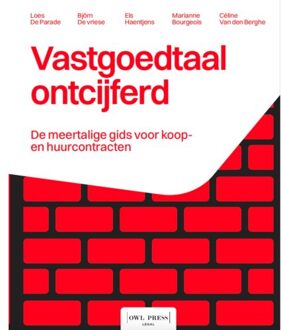 Borgerhoff & Lamberigts Vastgoedtaal Ontcijferd - Loes De Parade