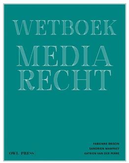 Borgerhoff & Lamberigts Wetboek media - Fabienne Brison, Sandrien Mampaey en Katrien Van Der Perre - 000