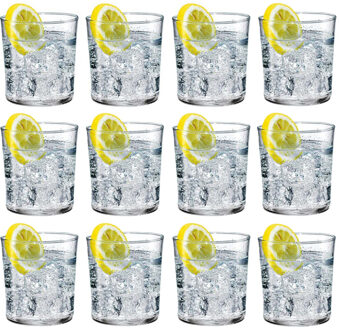 Bormioli Rocco Drinkglazen Bodega - 12x stuks - transparant - 370 ml - Waterglazem/sapglas