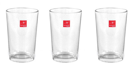 Bormioli Rocco Drinkglazen - waterglazen - set 6x stuks - glas - 200 ml - 11 cm