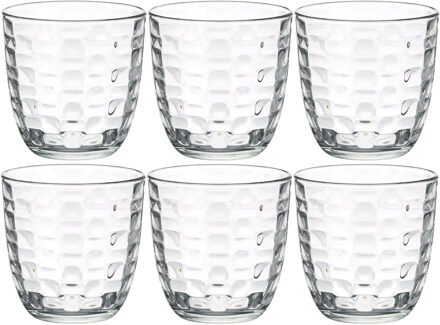 Bormioli Rocco Drinkglazen/Waterglazen Tumblers - 18x stuks - transparant - 300 ml