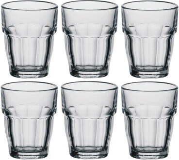 Bormioli Rocco Likeurglazen/shotglazen - 6x stuks - transparant - 70 ml - hardglas - glazen