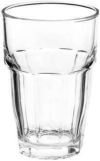 Bormioli Rocco Rock Bar Longdrinkglas - 37 Cl - 6 Stuks Transparant