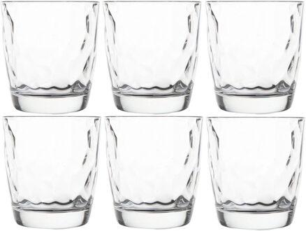 Bormioli Rocco Set van 12x stuks waterglazen/drinkglazen transparant 300 ml - Drinkglazen