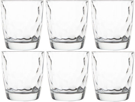 Bormioli Rocco Set van 6x stuks waterglazen/drinkglazen transparant 300 ml