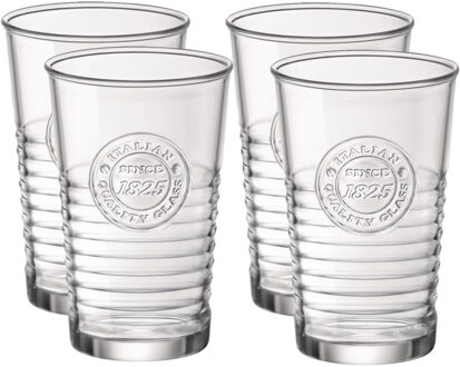 Bormioli Rocco Waterglazen - Set van 8x - transparant - 300 ml - glas - glazen - drinkglazen