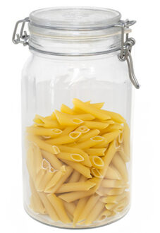 Bormioli Rocco Weckpot/inmaakpot - 1,5 liter - glas - met beugelsluiting - luchtdicht