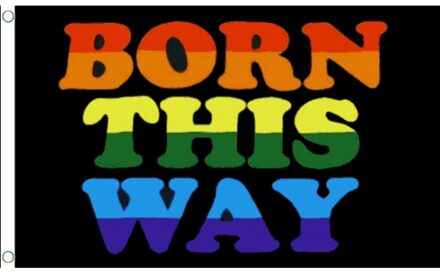 Born This Way vlag 150 x 90 cm