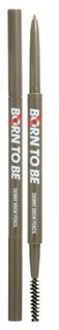 Born To Be Madproof Skinny Brow Pencil - 4 Colors #04 Ash Brown