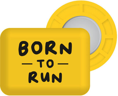 Born To Run geel - ONE-SIZE