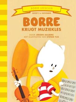 Borre krijgt muziekles - Boek Jeroen Aalbers (9089220364)