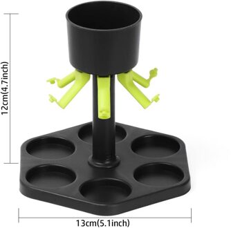 Borrelglas Games Dispenser Whisky Bier Dispenser Voor Vullen Vloeistoffen Bar Accessoires Wijn Pourers Party Game Drinken Gereedschap Rack zonder cup