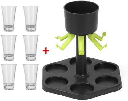 Borrelglas Games Dispenser Wijn Whisky Bier Wijn Liquor Dispenser Bar Accessoires Party Games Drinken Gereedschap Glas Dispenser dispenser met cup