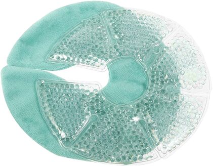 Borst Ice Pack 2 Pack Borst Pack Cooling Borst Gel Pads Met Zachte Backing Voor Van Borstvoeding, Mastitis, stuwing groen
