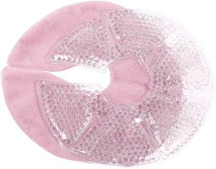Borst Ice Pack 2 Pack Borst Pack Cooling Borst Gel Pads Met Zachte Backing Voor Van Borstvoeding, Mastitis, stuwing rood