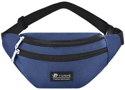 Borst Zak Leisure Heuptas Outdoor Sport Schoudertas Fanny Tas Multifunctionele Tas Belt Bag Pouch Packs Heuptasje Mannen # YL5 Blauw