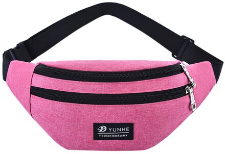 Borst Zak Leisure Heuptas Outdoor Sport Schoudertas Fanny Tas Multifunctionele Tas Belt Bag Pouch Packs Heuptasje Mannen # YL5 Roze
