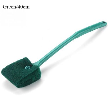 Borstel Aquarium Borstel Spons Borstel Aquarium Glass Algen Cleaner Fish Tank Accessoires 23/40Cm Borstel groen 40cm