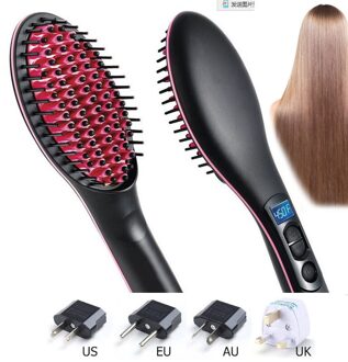 Borstel Föhn Multifunctionele Droog Professionele Stijltang Kam Styling Tools Föhn Borstel 110V-240V SU409