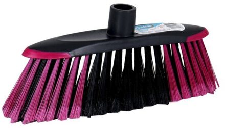 Borstel Voor Bezem Black Fuchsia (30X7X11 Cm)