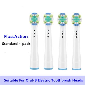 Borstelkop Nozzles Voor Braun Oral B Vervanging Opzetborstel Floss Cross Actie/Sensit Precision Clean Opzetborstel Voor oralb YE639
