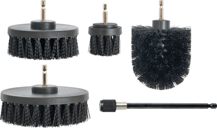 Borstelset Voor Boormachine 5-Delig - ZY25720
