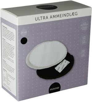 Borstvoeding Pads Mininor Borstkussens Zwart 24 st