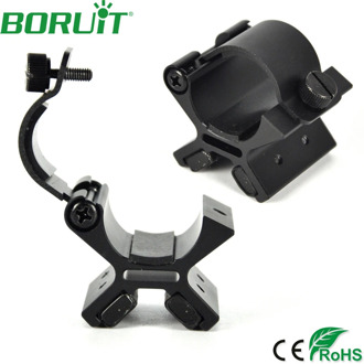 BORUIT Strong Dual Magnetic Flashlight Gun Mount Holder Lighting For Torch Flashlight Hunting X Tactical Mount with Original Box