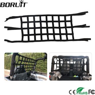 BORUiT Voor Jeep Wrangler JK TJ 1997 Cargo Net Back Venster Extra Opslag Dak Netto Hangmat 126.5 cm X 45.5 cm