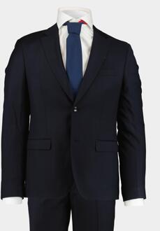 Bos bright blue kostuum toulon suit wool drop 8 233028to05sb/290 navy Blauw - 50