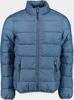 Bos bright blue winterjack travis puffer jacket 23301tr08sb/268 jeans blue Blauw - XXL