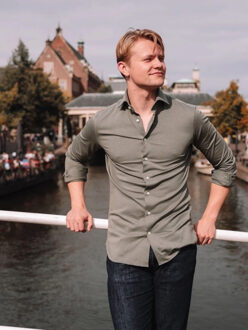 Bos knitted shirt Groen - 42 (L)