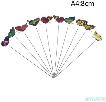 Bos Van Vlinders Tuin Yard Planter Kleurrijke Grillige Vlinder Stakes Decoracion Outdoor Decor Bloempotten Decoratie A4