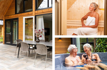 Bos Villa hottub & sauna - 6 personen