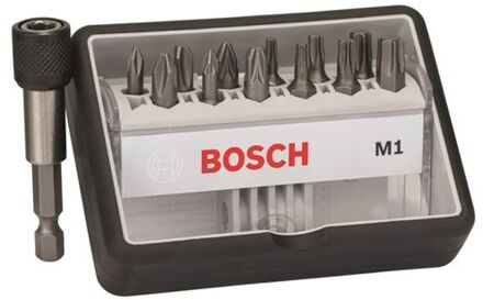 Bosch 12+1-delige Robust Line bitset M Extra Hard 25 mm, 12+1-delig