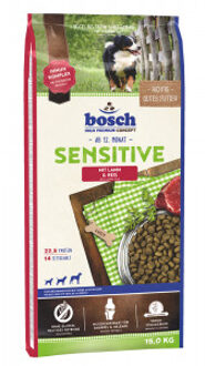 Bosch 2x15kg bosch Light / Sensitive Sensitive Lam & Rijst Hondenvoer