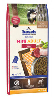 Bosch 2x15kg bosch Mini Adult Lam & Rijst Hondenvoer