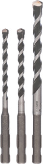 Bosch 3-delige universele borenset SDS-Quick 5,0x100; 6,0x100; 8,0x120