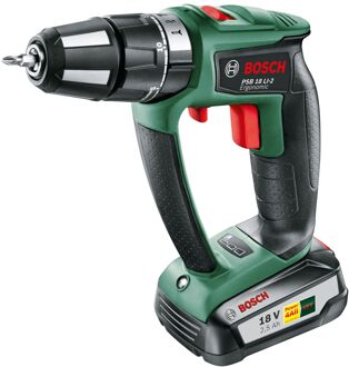 Bosch Accu-boorhamer PSB Ergo 18 LI-1 met 1 batterij