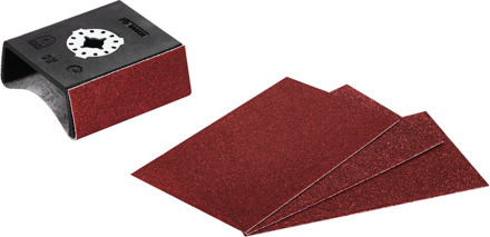 Bosch AUZ 70 G multifunctioneel schuurplateau - Korrel 80 en 120 - 70 x 125 mm