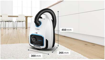 Bosch BGL6SIL2 Stofzuiger met zak Wit