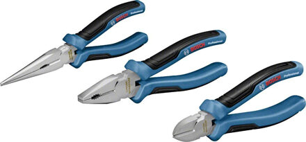 Bosch Blauw 1600A016BG | 3-Delige Tangenset - 1600A016BG