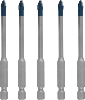 Bosch Blauw Bosch Accessoires EXPERT Dakpanborenset HEX-9 | HardCeramic | 5-delig | 5mm - 2608902315